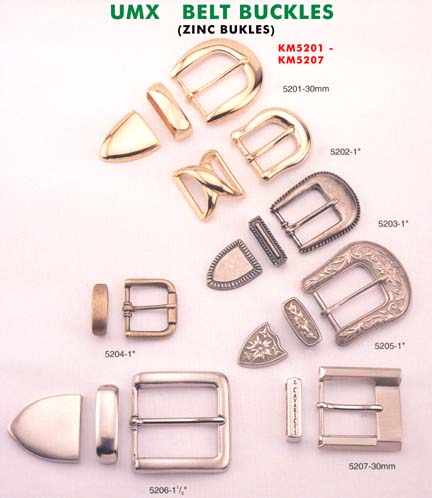 die-casted belt buckles model# 5201-5207