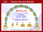 Fashion Designer Wedding Handbag Handles HH-P4xx-139 For Wedding Handbags