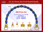 Make Cigar Box Handbags Handle: Make Cigar Handbags Star Fruit Beads Purse Handle: Make Box Handbags Handles - HH-Pxx-383