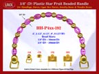 Make Wood Cigar Box Purses Handle: Make Wood Cigar Purses Star Fruit Beads Purse Handle: Make Wood Box Purses Handles - HH-Pxx-392