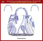 HB-AT15-PBS-PTN-B Fashion Purse and Handbag Sample Patterns