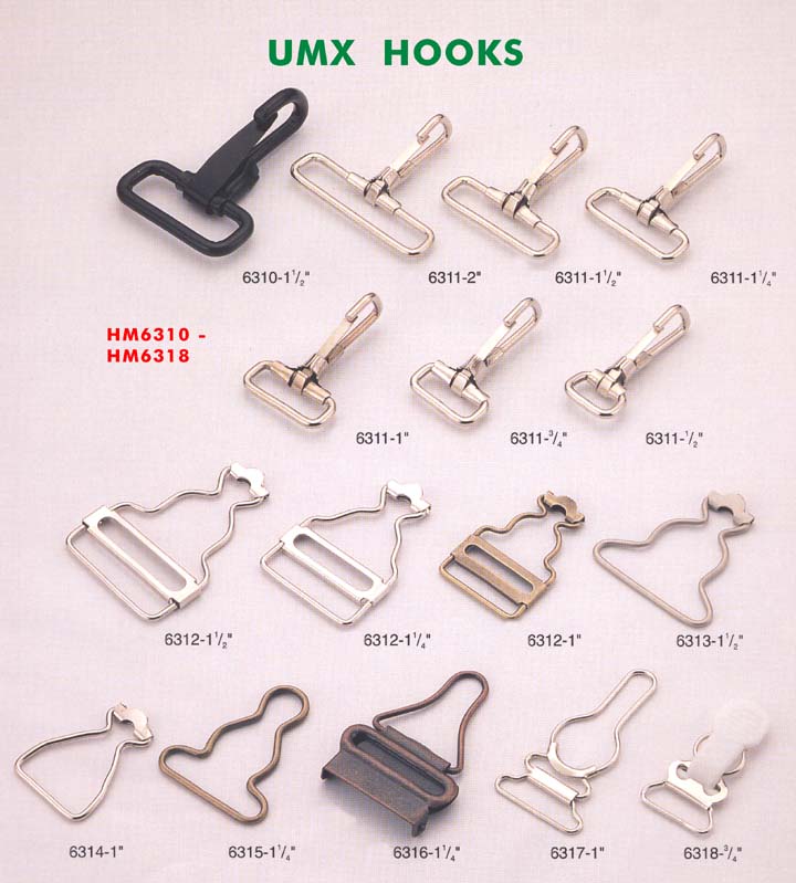 Hooks, Snaps, Spring Snaps, Snap Hooks, Spring Hooks Series 2