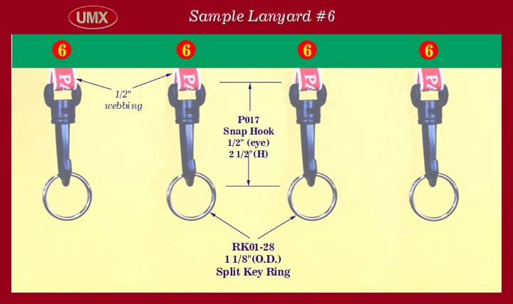 Sample lanyard 6