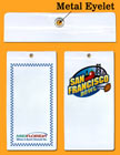 Custom Imprinted Football Ticket Holder For Custom Designed Football Sports Event Tickets.