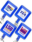 Blue Color Custom  Retractable IDs