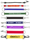 5/8" Ez-Adjustable Plain Color 2-End Lanyards.